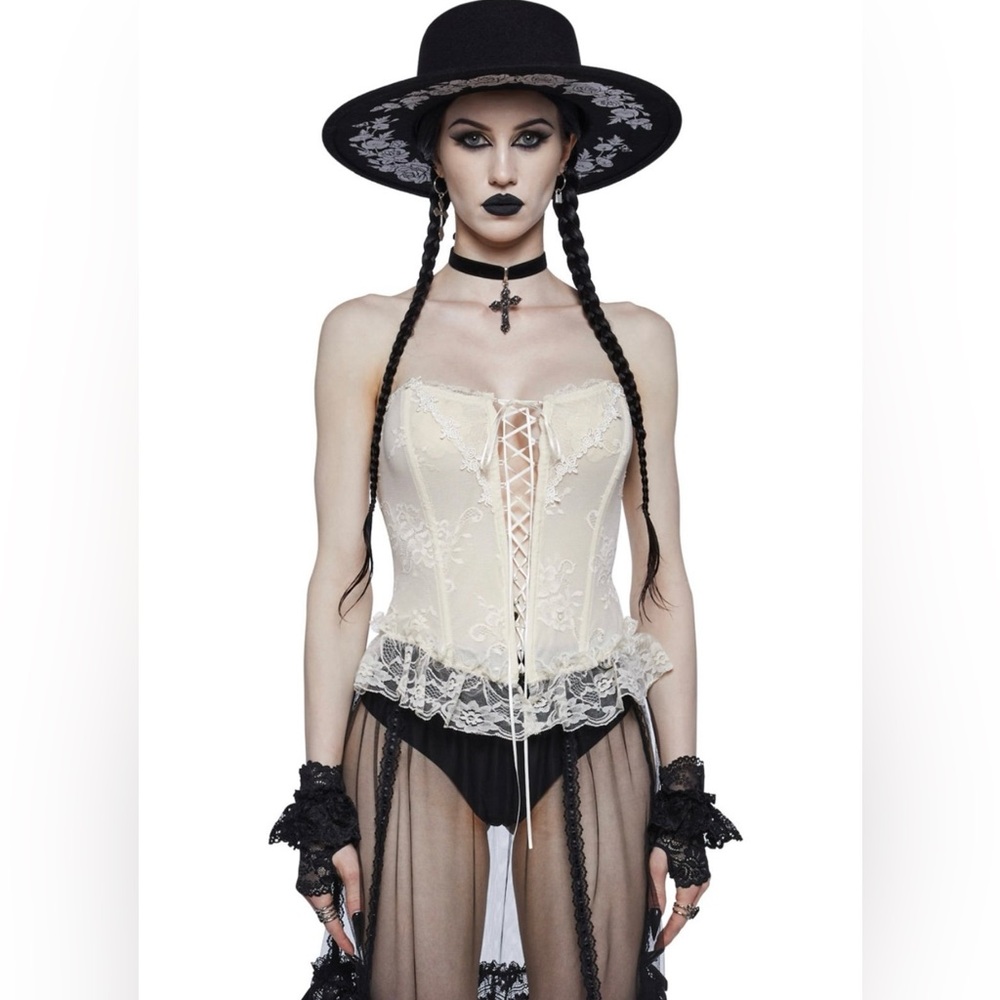 Haunting Presence Lace Bustier.